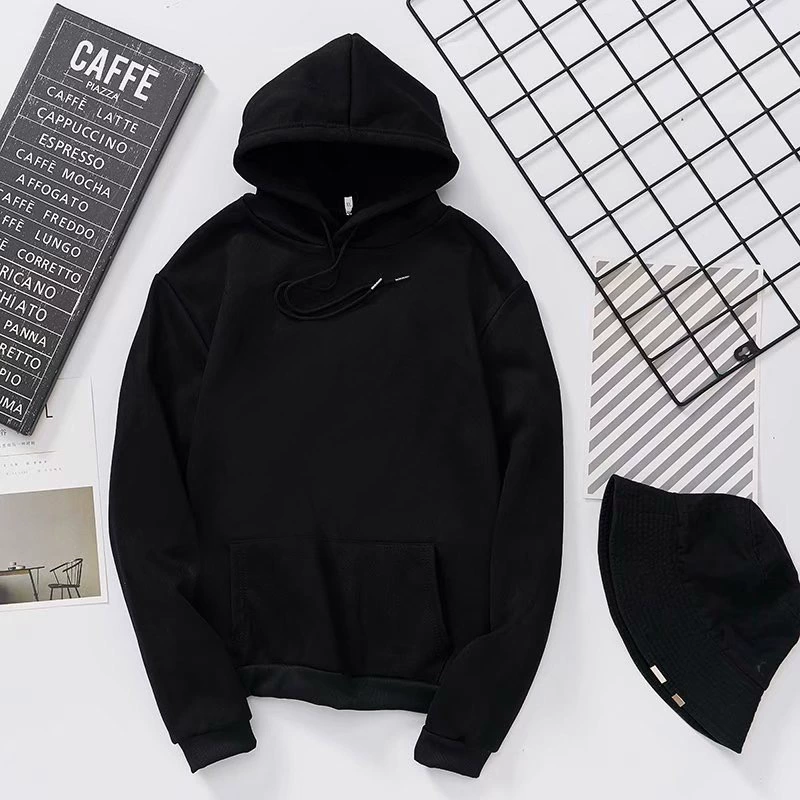 Весна и осень для мужчин тонкий свитер с капюшоном повседневный сплошной цвет с капюшоном