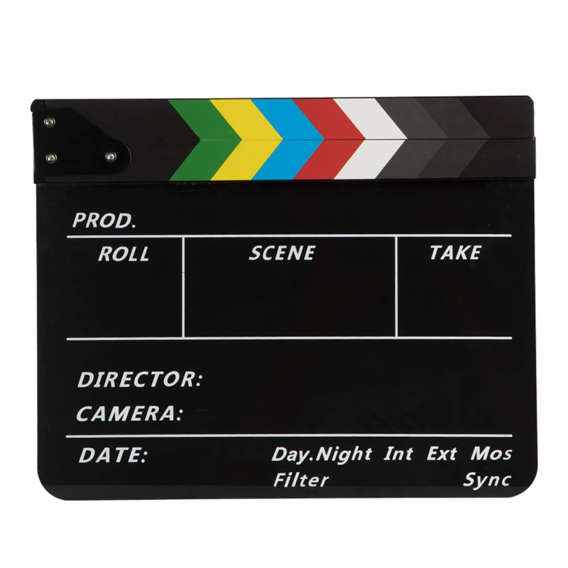 Фотопродукция реквизит English Farm Board Alley Material Color Board Director Board Creative Decoration Movie Board