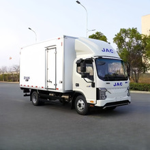 4.2米厢式冷藏车 江淮帅铃纯电动冷藏车 绿牌新能源冷链车 冷藏车