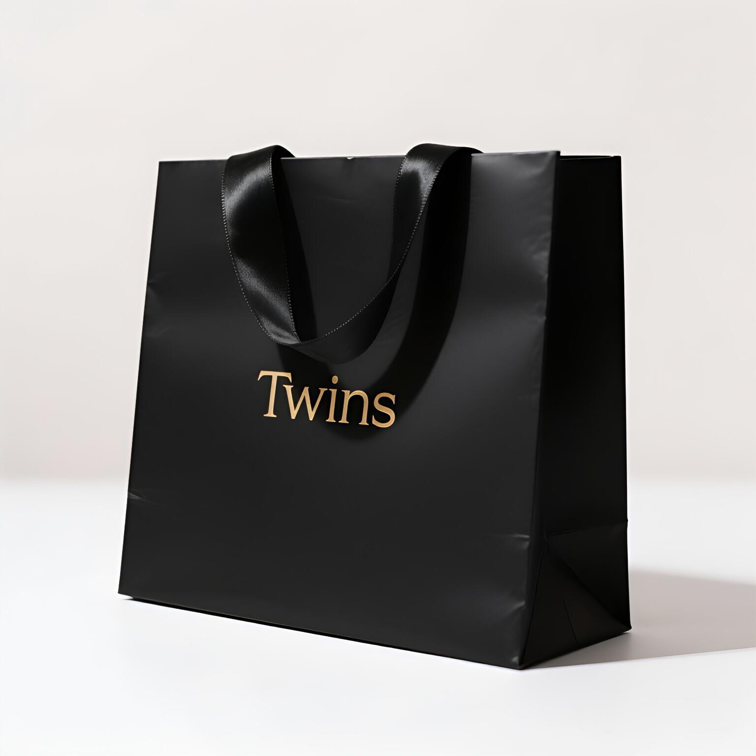 纸袋啶制手提袋礼品袋服装店礼品袋子轻奢高档单支女装一件奶茶