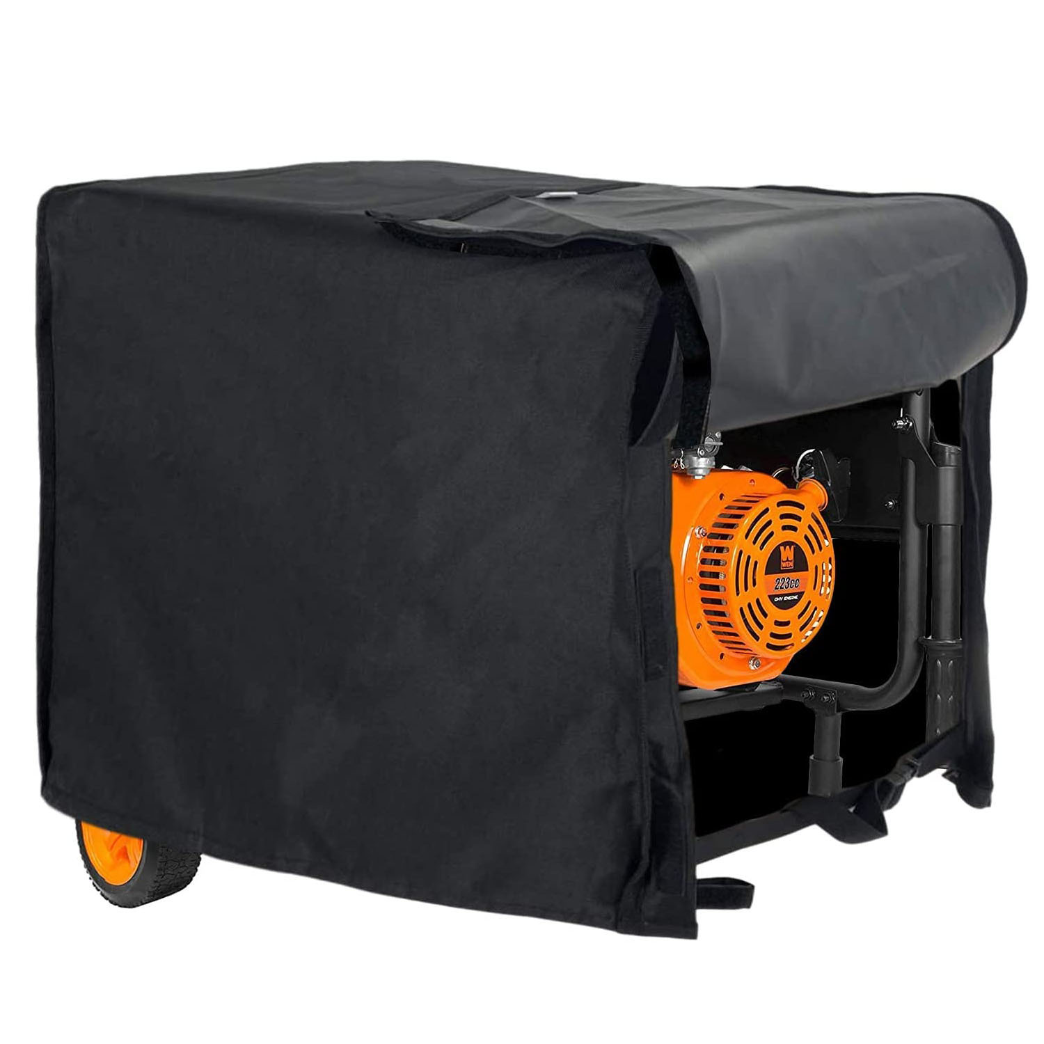 户外发电机罩防尘罩汽油发电机罩子保护套防水通用盖发电机盖布