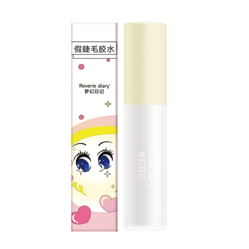 핑크색 인조 속눈썹 접착제