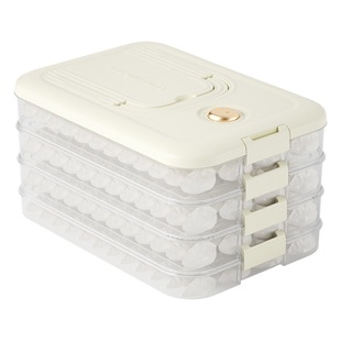 Xitianlong frozen dumplings food grade storage box for refrigerator quick-frozen wonton tray multi-layer frozen special box