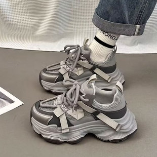 Thick bottom fried street torre shoes women 2025 spring and autumn new all-match student lightweight women's shoes foot small casual sneaker