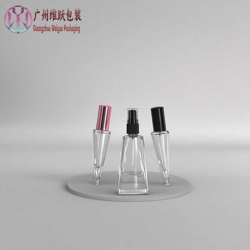 现货透明10ml软管型玻璃香水分装瓶细雾喷瓶滚珠瓶走珠瓶高端款|undefined