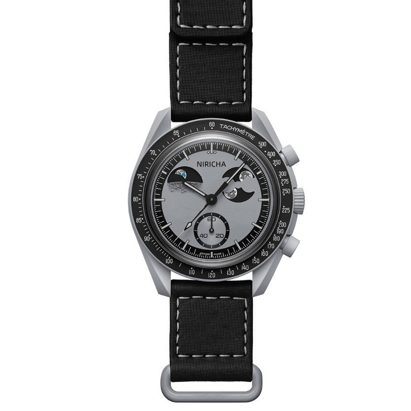 2024 Foreign Trade Men's Oujia Rubber Case 6-Pin Super Luminous Quartz Watch Factory Wholesale One Piece Dropshipping