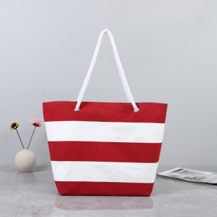 Portable canvas bag cotton student portable fashion artistic shopping bag printed logo cotton bag wholesale