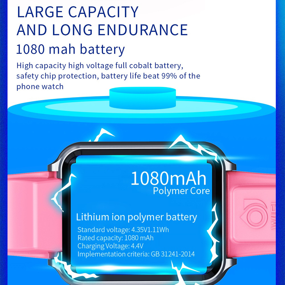 Transfronterizo W5 pro reloj inteligente para niños WiFi Android deportes video llamada clase reloj teléfono deshabilitado