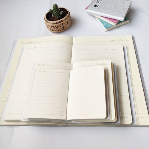 Office stationery 100K glue-bound notebook for students 18K 25K handmade notebook colorful and fresh diary soft cover notebook