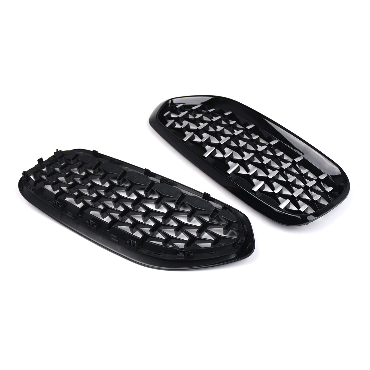 (2개) 19-22 년 동안 BMW Z4G29 BMW 그물 수정 유성 다이아몬드 그물 그릴 51138091295