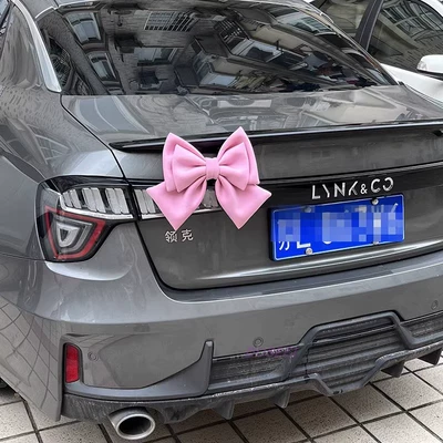 Car ornaments, Bow Decoration Pendant Trunk