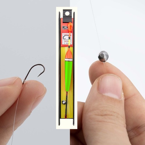 Outdoor Fishing Dedicated Bobber Line Set Single Hook Leader Kit Upright Bobber Fishing Rig Fishing Tackle Cross-border Wholesale