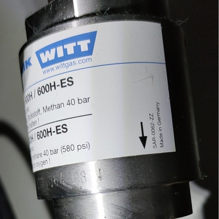 Witt Gasetechnick Gmbh & Co.kg   600H/600H-ES