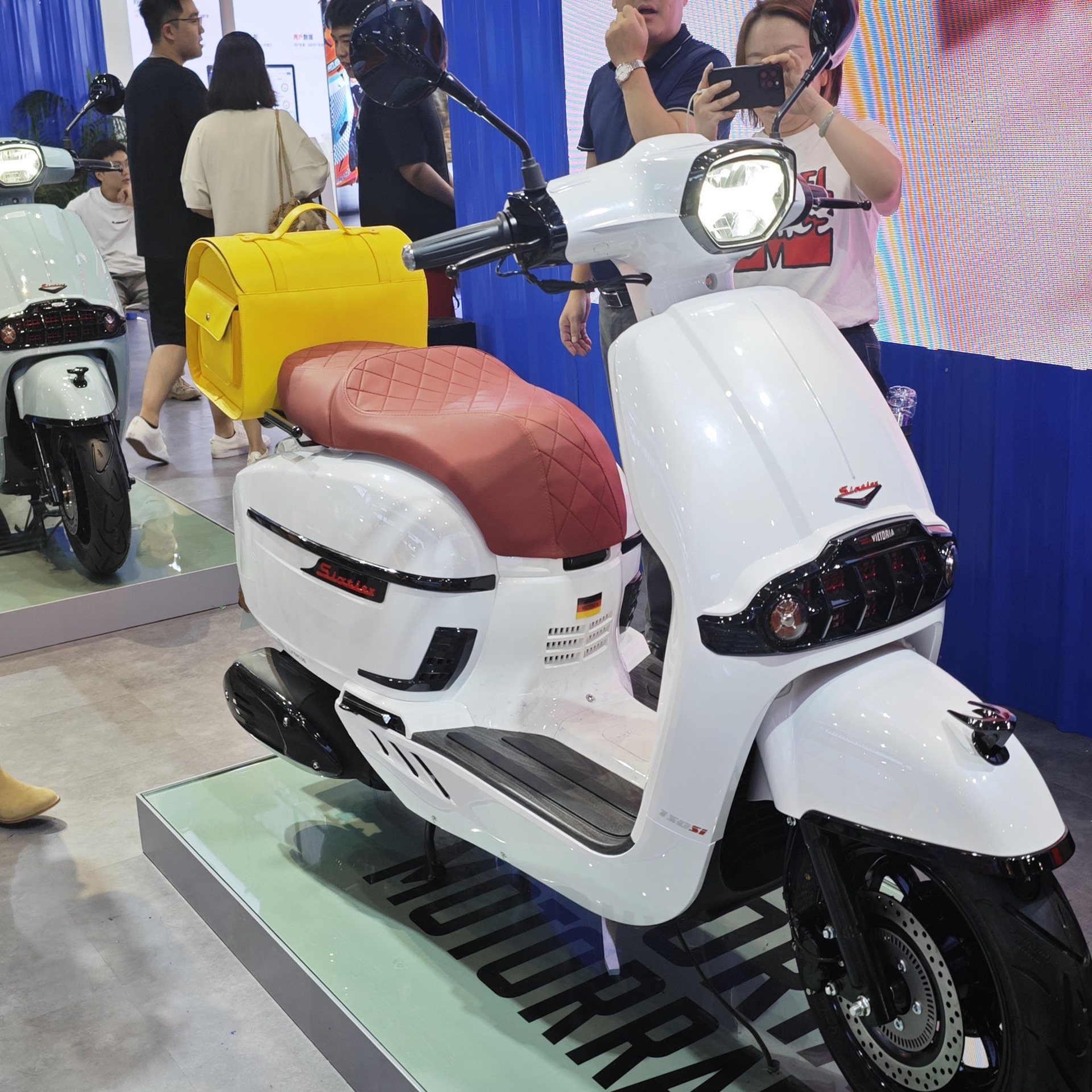 Victoria No. 9 Mavericks Xiaomi Backup Bag Motorcycle Tail Bag Back Seat Bag Waterproof Pedal Retro Box