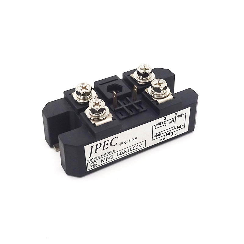 MFQ60-16 MFQ60A1600V  晶闸管/整流管单相半控桥模块 上海奇亿