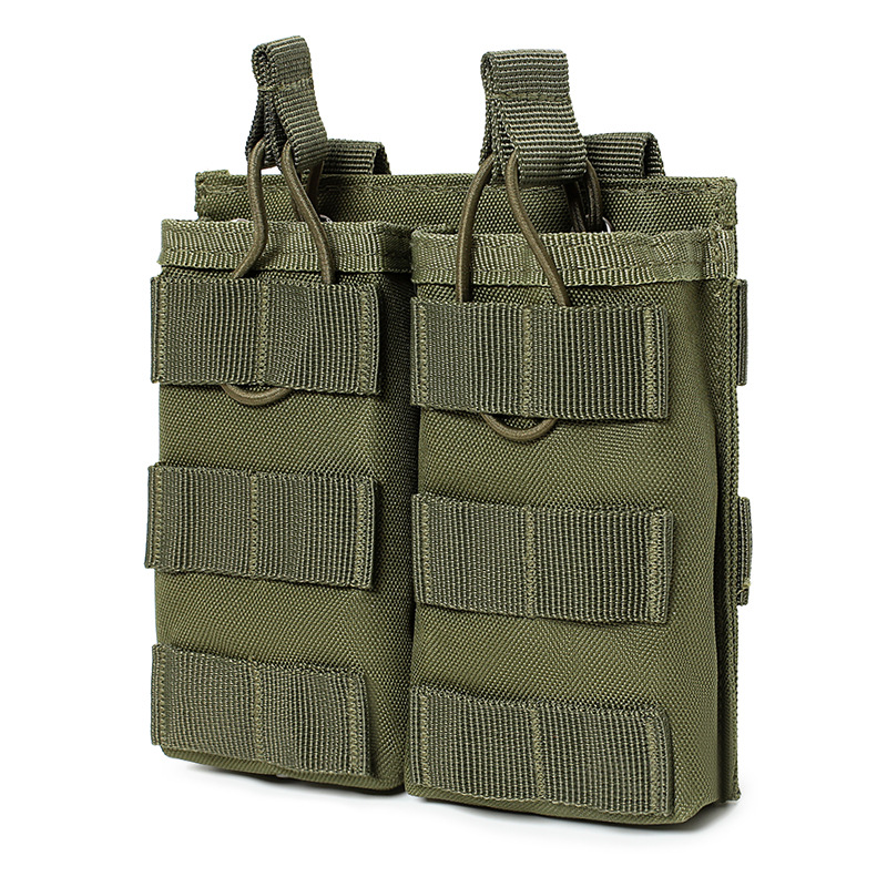 Bolsa Táctica Multifuncional para Entusiastas Militares, Bolsa de Cintura Molle, Bolsa Doble para Cargadores, Bolsa para Cargadores de Balas Realistas para CS