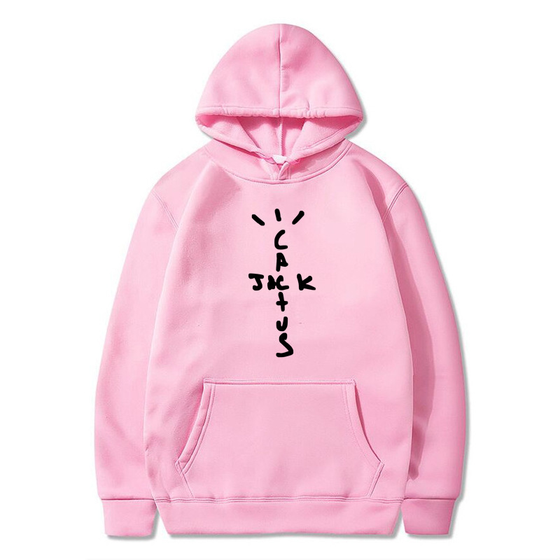 Hip Hop Plus Size Hoodie Cactus Jack Swag Print Funny Women
