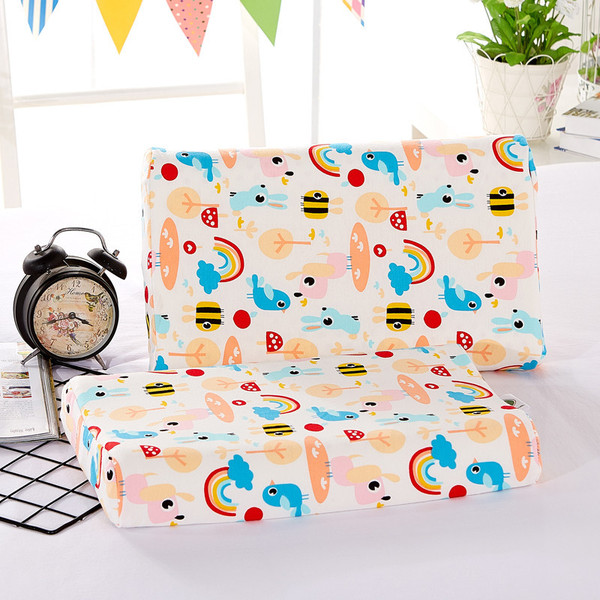 quality children's organic cartoon cotton pillow for students