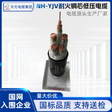 NH-YJV耐火銅芯低壓電纜國標低壓阻燃耐火電纜銅芯低壓電力電纜
