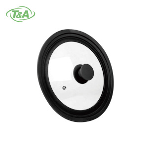 BSCI factory Japan smart cover three-in-one tempered glass multifunctional silicone pot cover