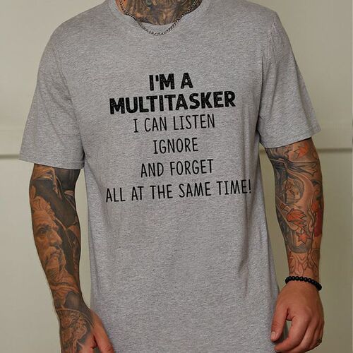 European and American independent website—Summer casual round-neck short-sleeved men's T-shirt with 3D letter print, made from cotton-like material, one-piece, straight-cut.