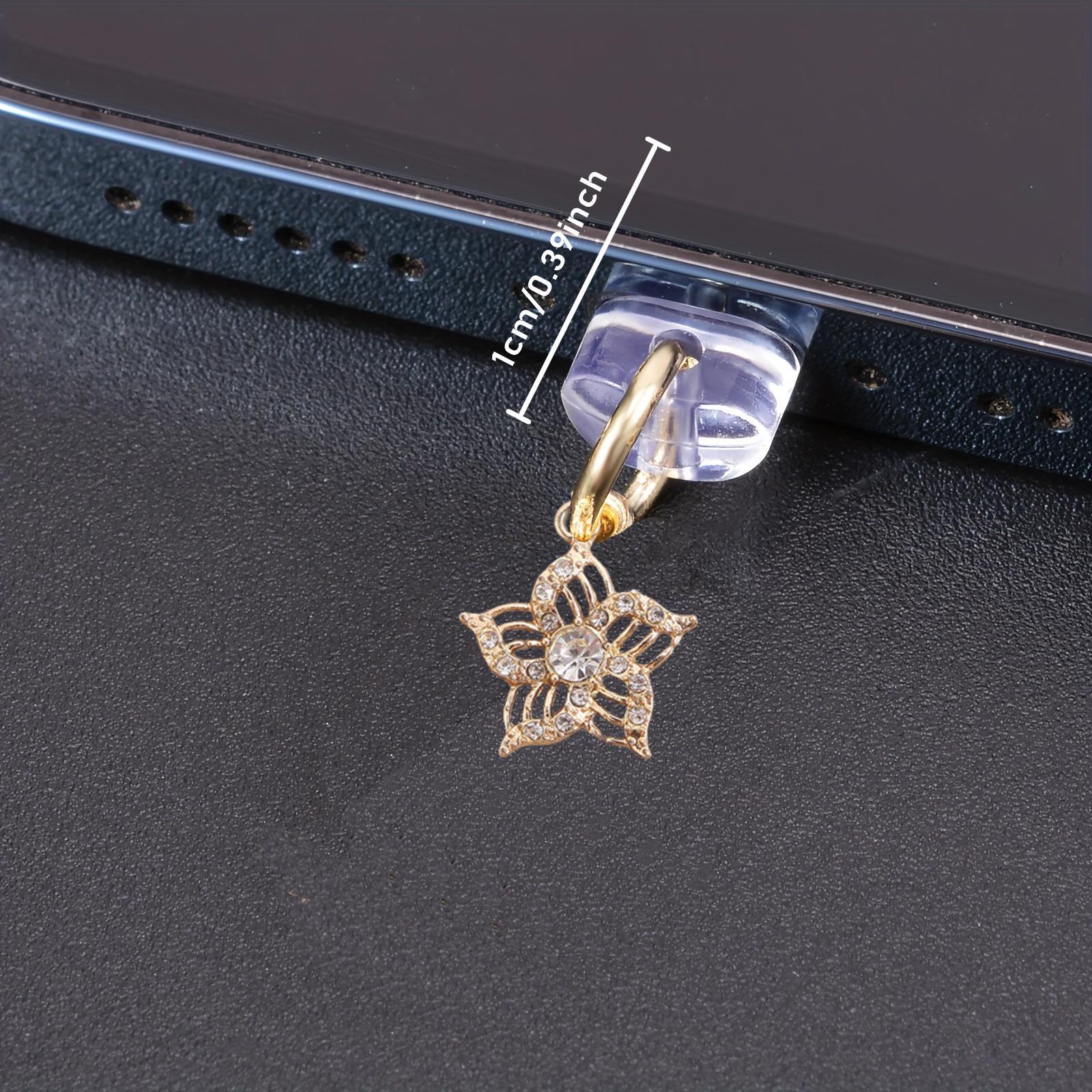 Grenzüberschreitende Etsy Metall quadratischer Schwan Schmetterling kleine Blume Schleife Kombination Legierungs-Halskette Staubstöpsel personalisierter Stil.