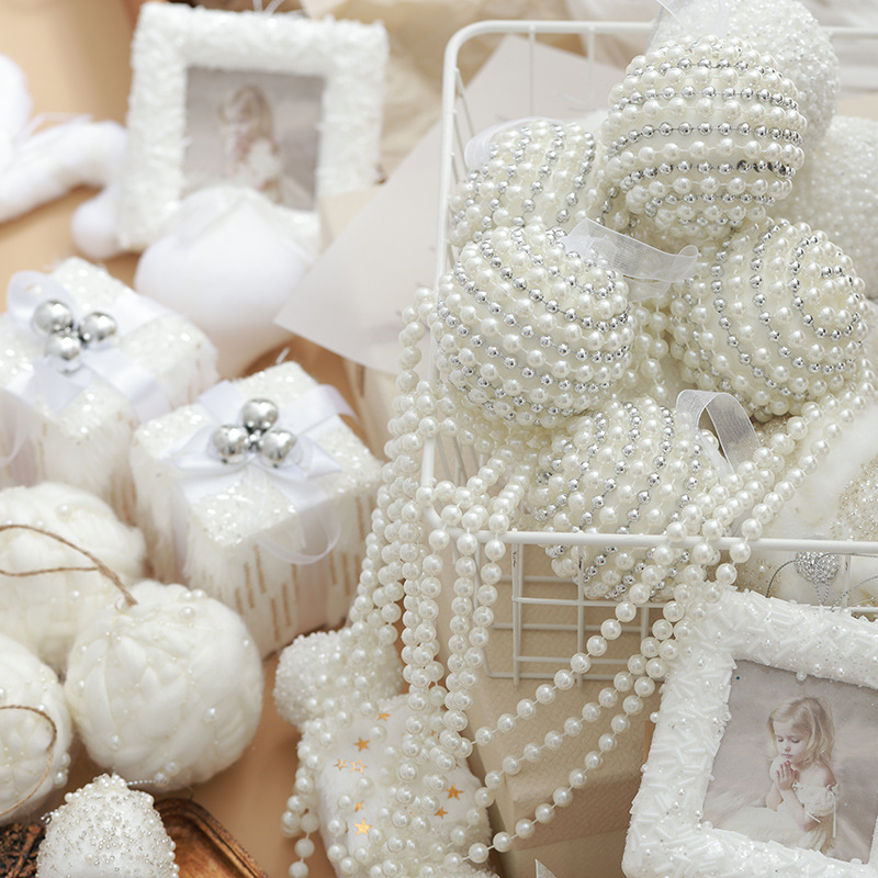 2023 nuevos productos transfronterizos venta caliente de alta gama burbuja juego de bolas de Navidad decoración de árbol de Navidad colgante colgante colgante colgante colgante