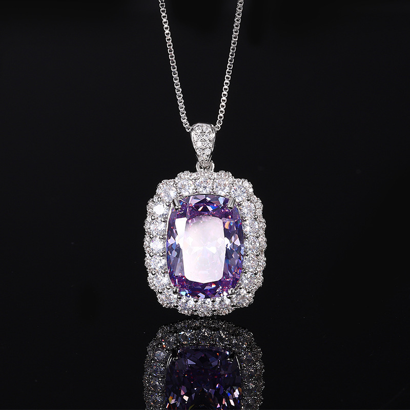 2024 nueva joyería Zhuang Shengsheng, fondo de cobre, simulación chapada en oro, nido de pájaro cortado, traje de temperamento de tesoro de color femenino 12*16