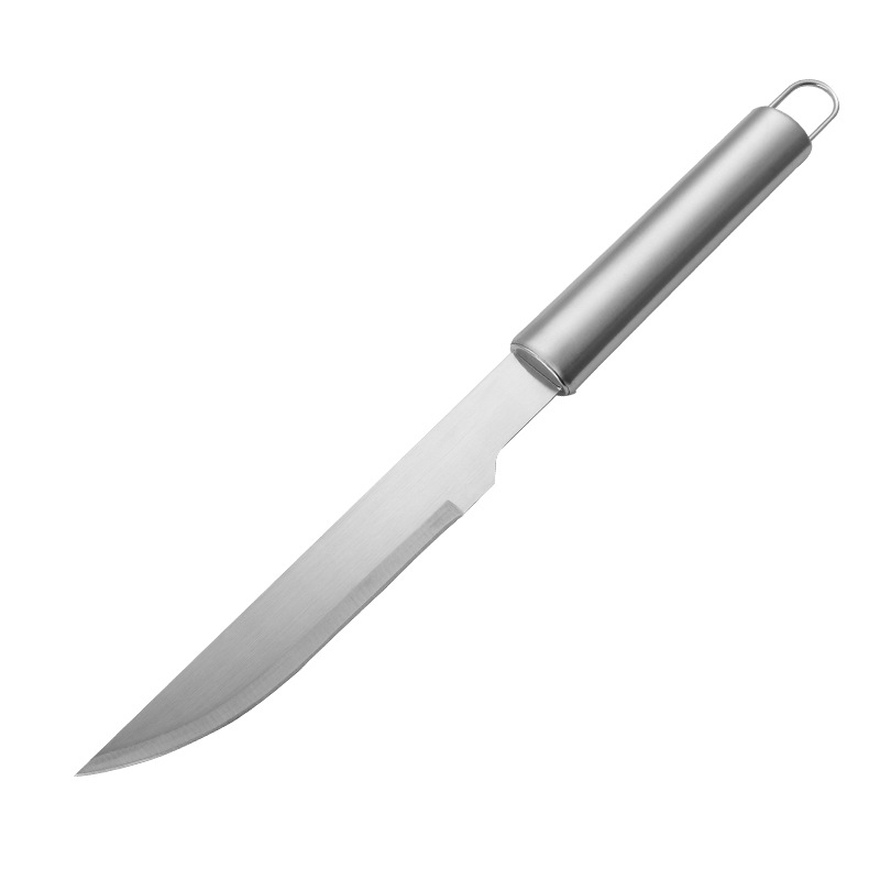 Juego de utensilios para hornear de acero inoxidable, herramienta de combinación de barbacoa, juego de barbacoa BBQ esencial para exteriores, juego de utensilios para hornear