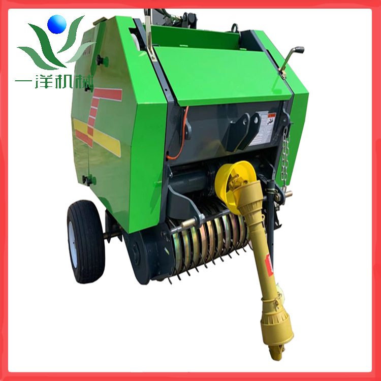 秸秆打捆机小型全自动玉米秸秆粉碎打捆一体机牧草水稻机捡拾机