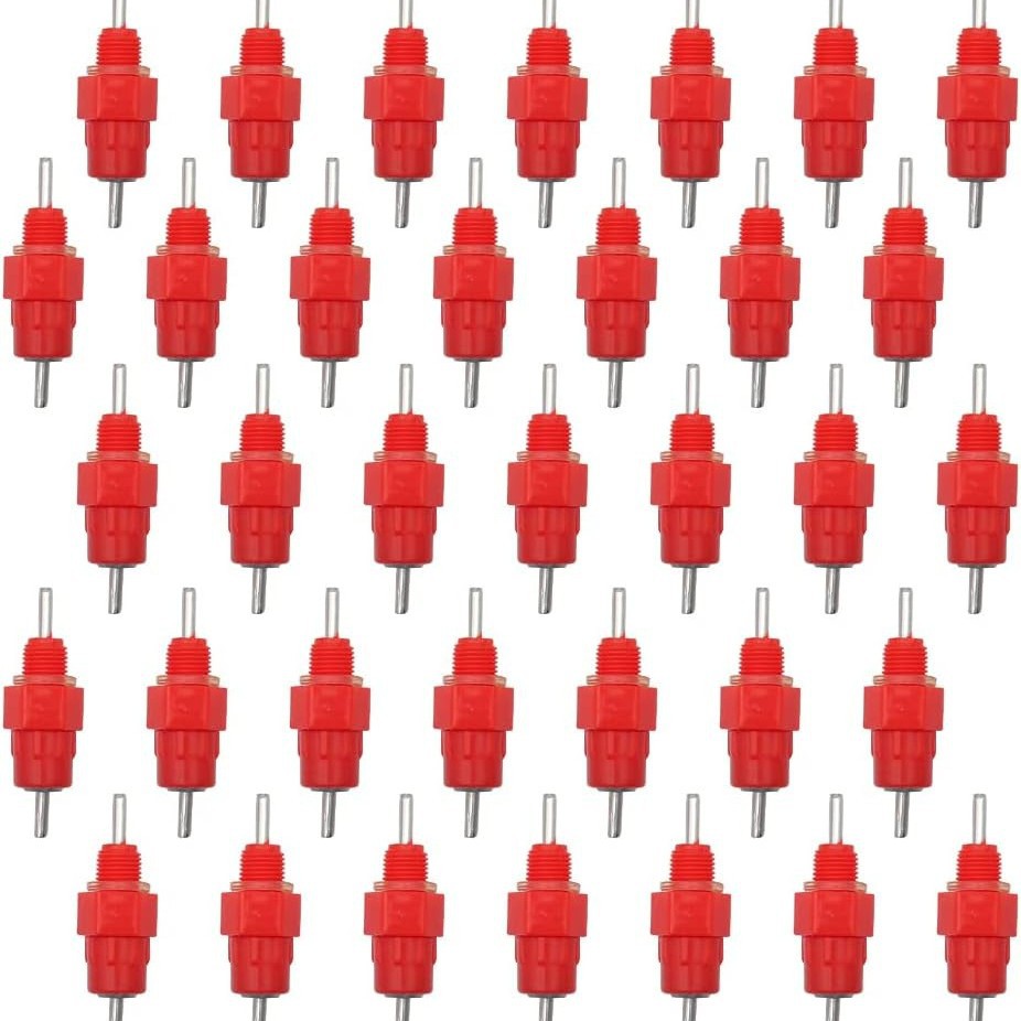 亚马逊加厚带丝三通鸡用对接饮水器鸡鸭鹅用家禽自动饮水器跨境