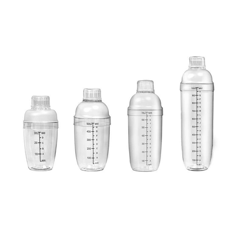 Shaker for a tea shop handmade, set, PC-plastic, material