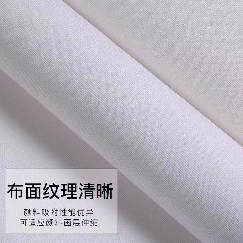 Factory direct sale pure cotton linen medium texture oil painting canvas, DIY oil painting frame canvas, scroll oil painting canvas, wholesale