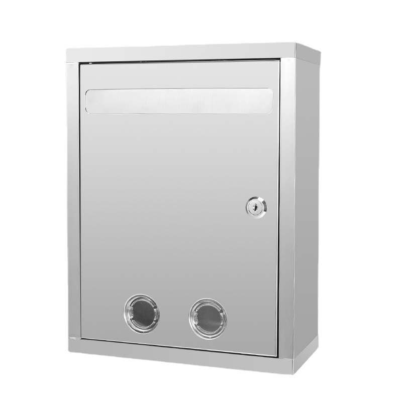 Guangdong Office Building Card-Swiping Stainless Steel File Cabinet, Water and Electricity Bill Letter Box, Letter Box, Baby Bottle Box, Mailbox Factory