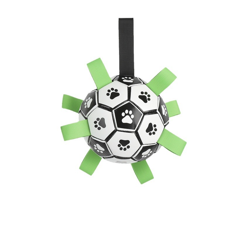 Perro de juguete Bola de borde animal auto-Hola entrenamiento de juguete al aire libre perro especial de fútbol resistente a mordeduras molares suministros para mascotas al por mayor