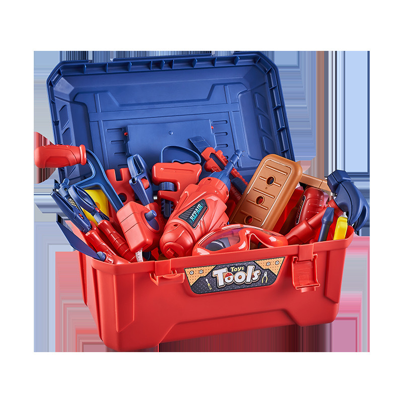 어린이 시뮬레이션 도구 도구  스크루 드라이버 세트 교육 장난감 나사 수리 도구 전기 드릴 차원