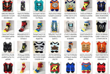 超级英雄周边棉袜 龙珠英雄学院运动短袜 龙猫千寻