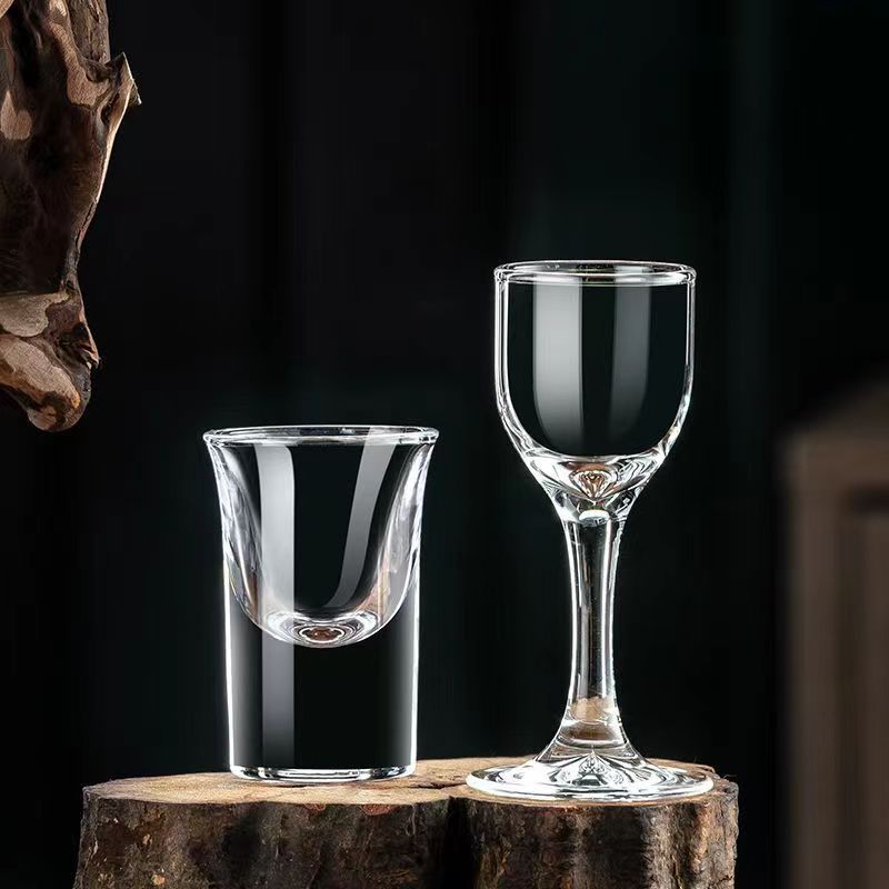 Vaso de vino de vidrio, vaso de vino, vaso de vino pequeño