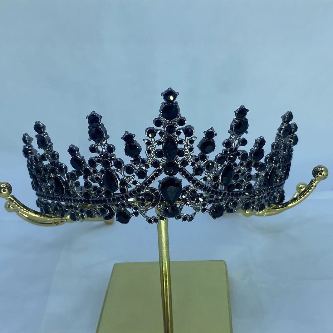 Amazon Explosions Bride Crown Headwear Dinner Princess Dress Styling Accessories European-style Rhinestone Headband Accessories