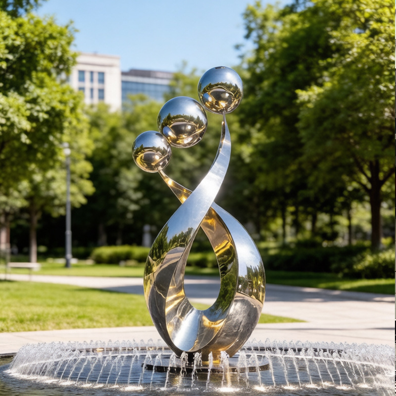 Art abstract sculpture