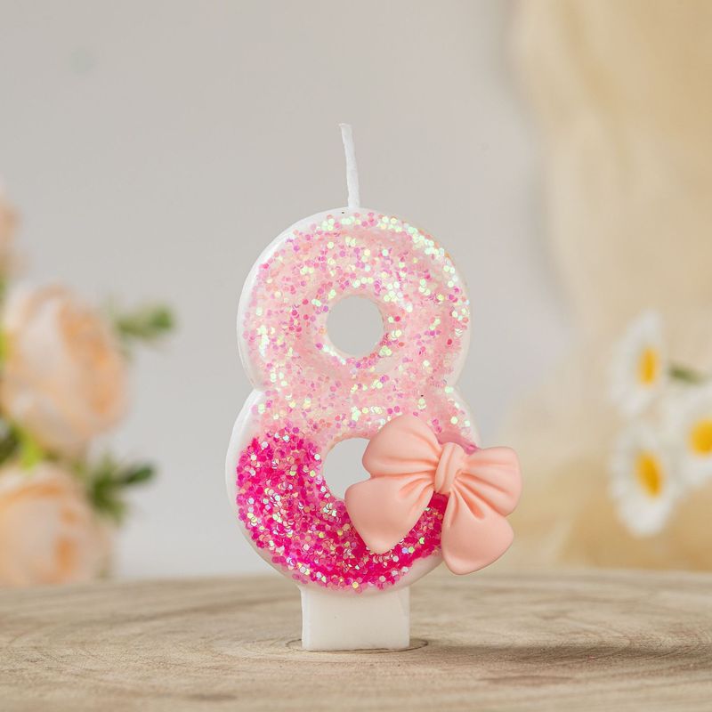 クロスボーダー誕生日ケーキデジタルキャンドル0-9歳クリエイティブデザートベーカリーショッププラグイン子供の1歳の装飾パーティー|undefined