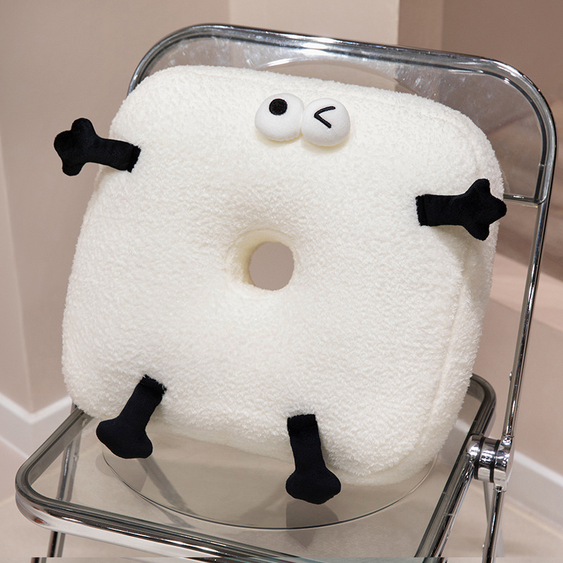 Cojín de dopamina, cojín de asiento cuadrado de ojos grandes, cojín de asiento de oficina, cojín de cojín redondo, cojín de cojín de cojín