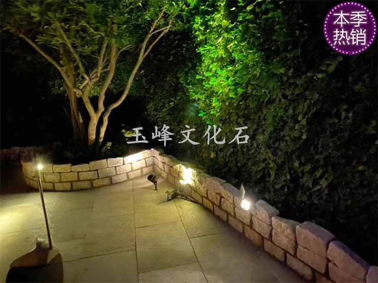 Garden Landscape Garden Courtyard Brick Fence Stone Barrier Trail Granite Antique Stone Brick Vegetable Patch Stone Vegetable Planting