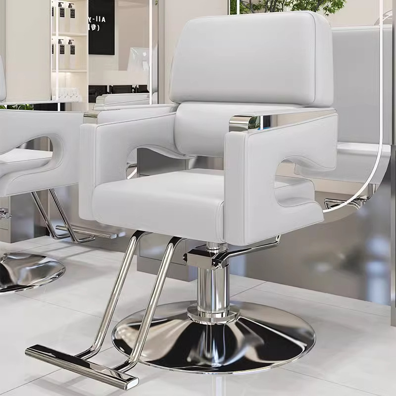 Red famosa nueva silla de peluquería silla de salón de peluquería especial elevación giratoria de moda corte de cabello asiento de permeación image 19