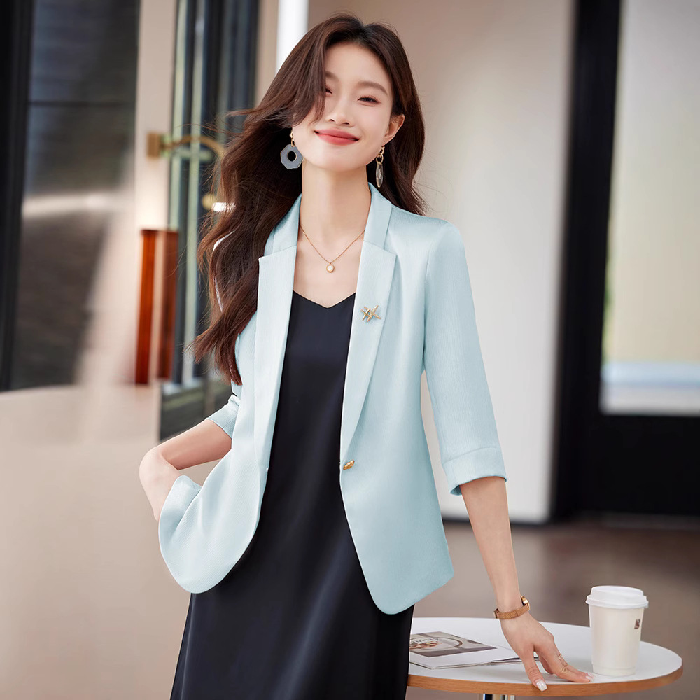Summer autumn elegant fashionable classic suit jacket