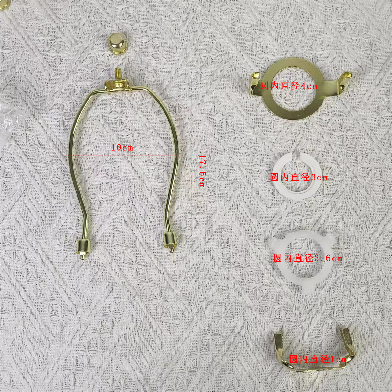 Rack de Cuerno de Oro de 6 pulgadas