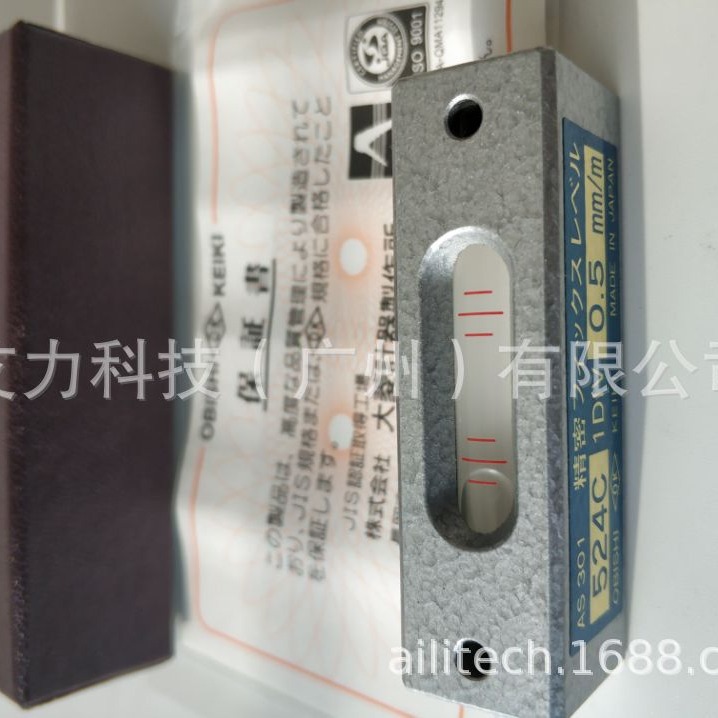 日本大菱OBISHI KEIKI水平仪 524C AS301 AS302水平尺OK牌