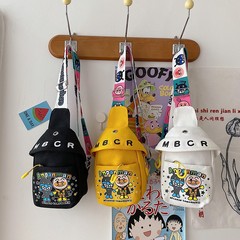 Cross-border cartoon Breadman S Ultralight Canvas Crossbody Bag 2022 New Arrival Korean Style Fashion Single Shoulder Phone Bag Women's Braided Shoulder Bag