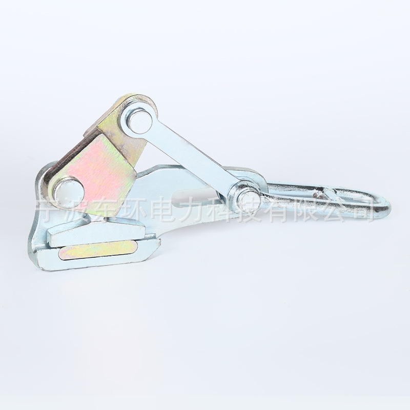 地线卡线器拉线钳夹线器光缆双钩卡线器锻打双桃卡线器