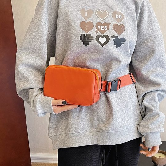 Cross-border Waist Bag Women's Bag Oxford Cloth Casual Outdoor Sports Running Chest Bag Crossbody Bag Fashion Shoulder Bag